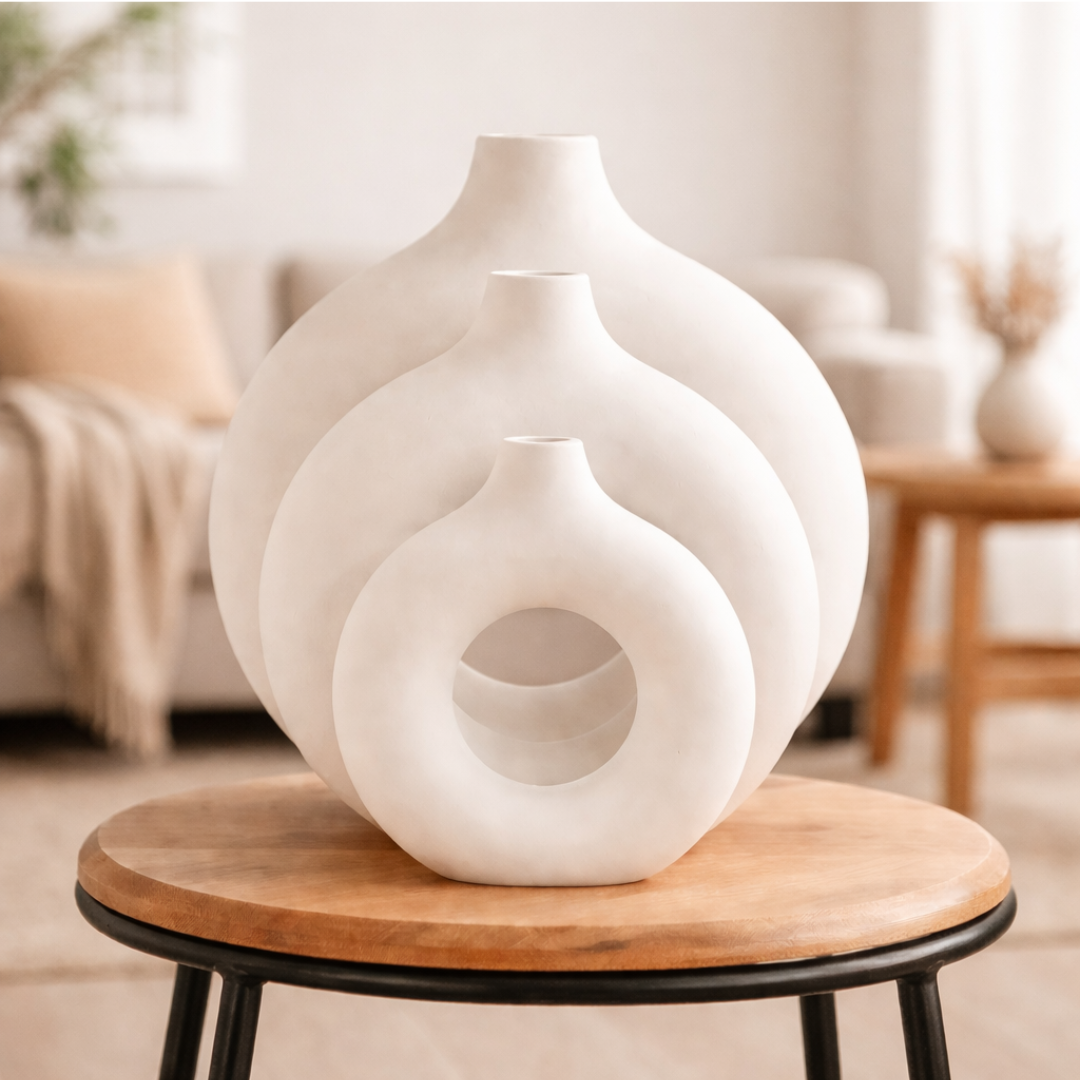 Haisley Halo Ceramic Vase