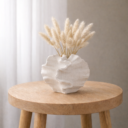 Florence Frosted Ceramic Vase