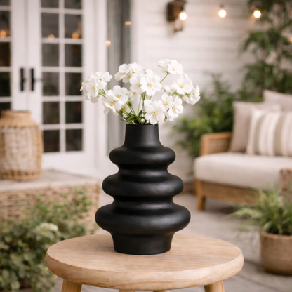 Gianna Granular Ceramic Vase
