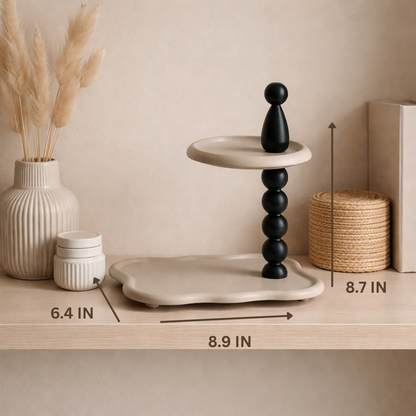 Delara Dual Display Tray
