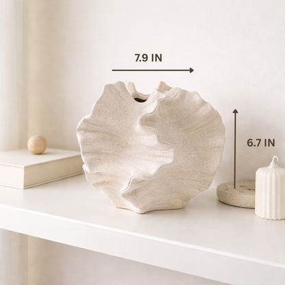 Florence Frosted Ceramic Vase