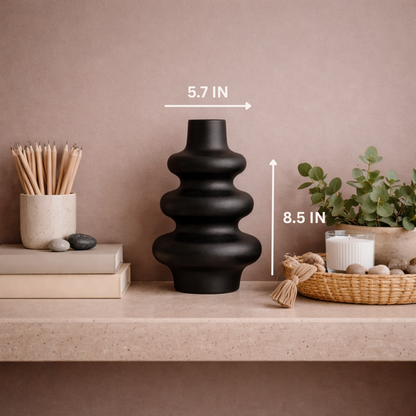 Gianna Granular Ceramic Vase