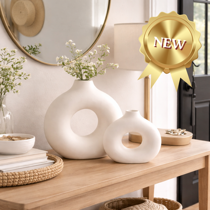 Haisley Halo Ceramic Vase