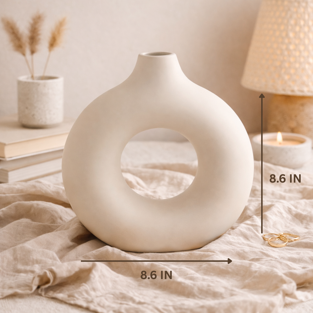 Haisley Halo Ceramic Vase