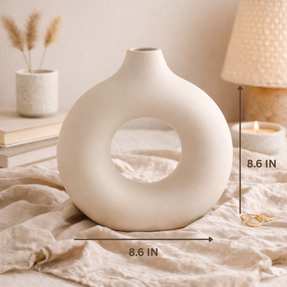 Haisley Halo Ceramic Vase
